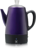 Percolator Coffee Pot 10 Cup Electric - Keep Warm Stainless Steel