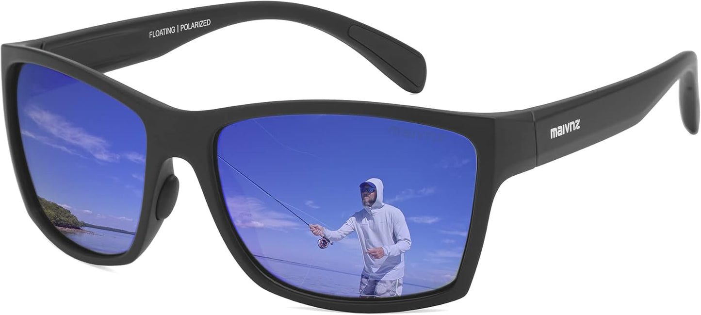 Floating Polarized Fishing Sunglasses for Men with UV Protection