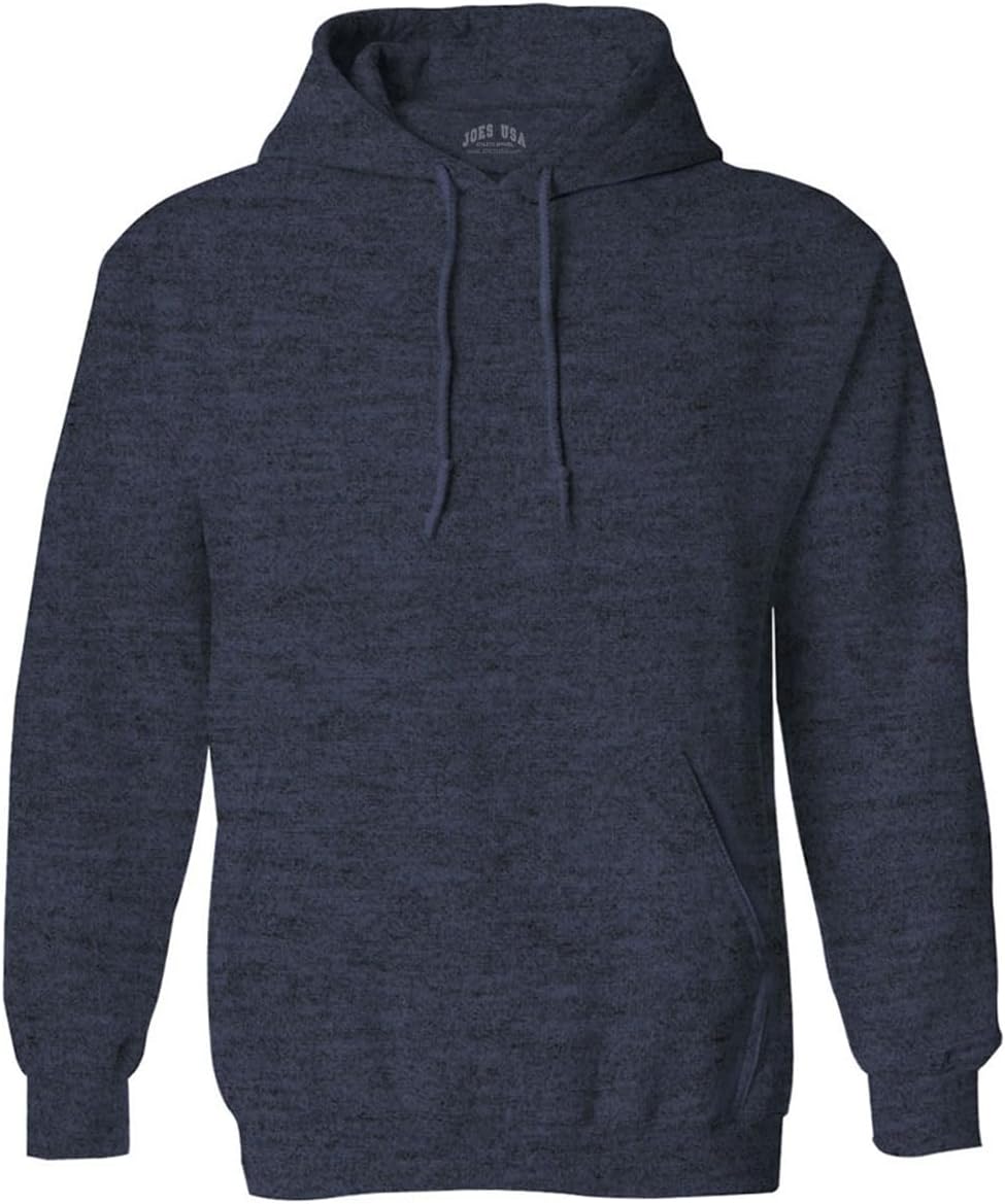 Joe's USA Mens Fleece Pullover Hoodie for Casual Wear