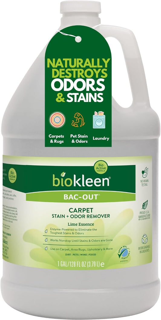 Biokleen Bac-Out Enzyme Stain & Odor Remover for Pets & More
