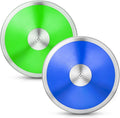 Wettarn 1 kg Discus Pair - Training Discuses for Men Women