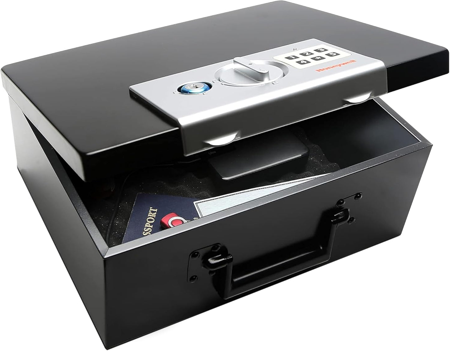Honeywell Small Safe Box - Fire Resistant Security for Valuables
