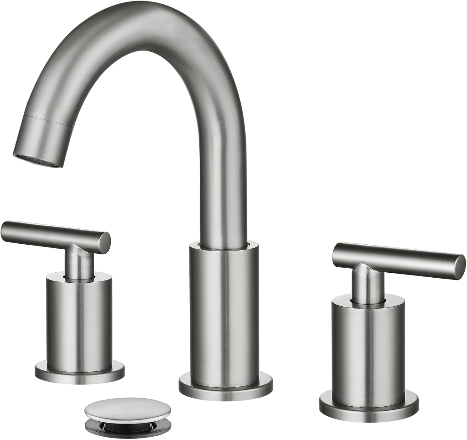 Gotonovo 3 Hole Lavatory Basin Faucet with Pop Up Drain