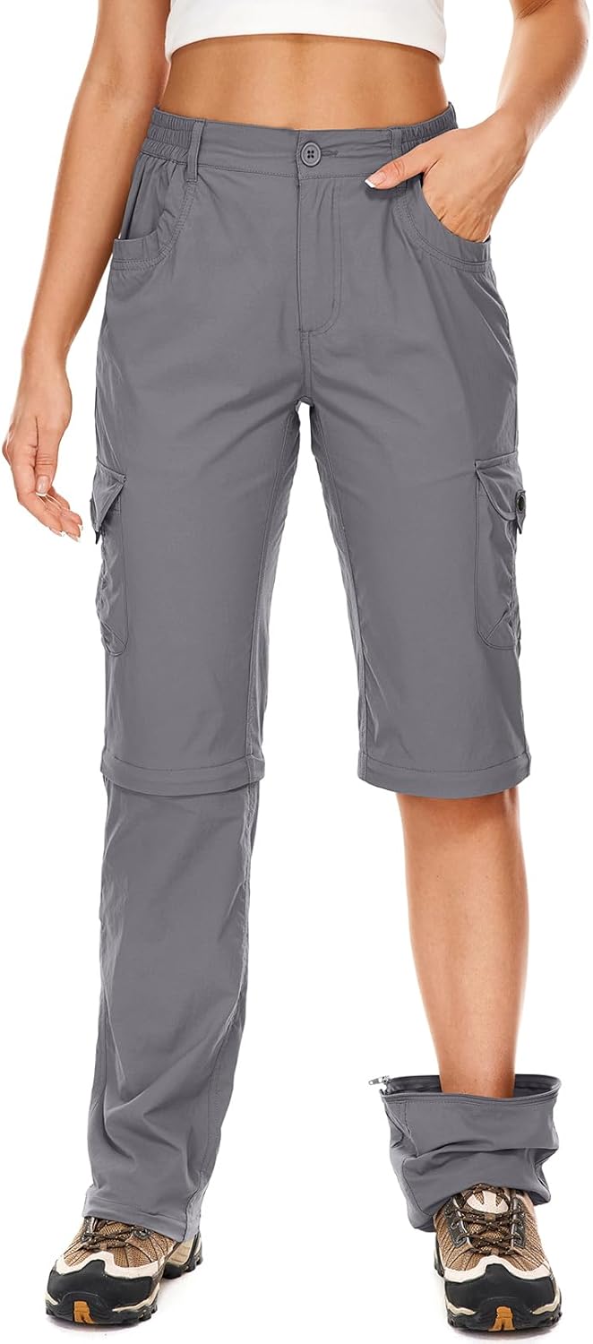 Women's Hiking Pants Convertible Quick Dry Lightweight for Travel