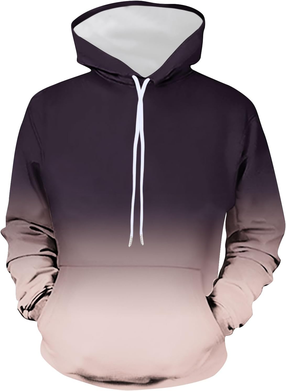 DOLKFU Gradient Hoodie: Stylish Pullover with Pocket