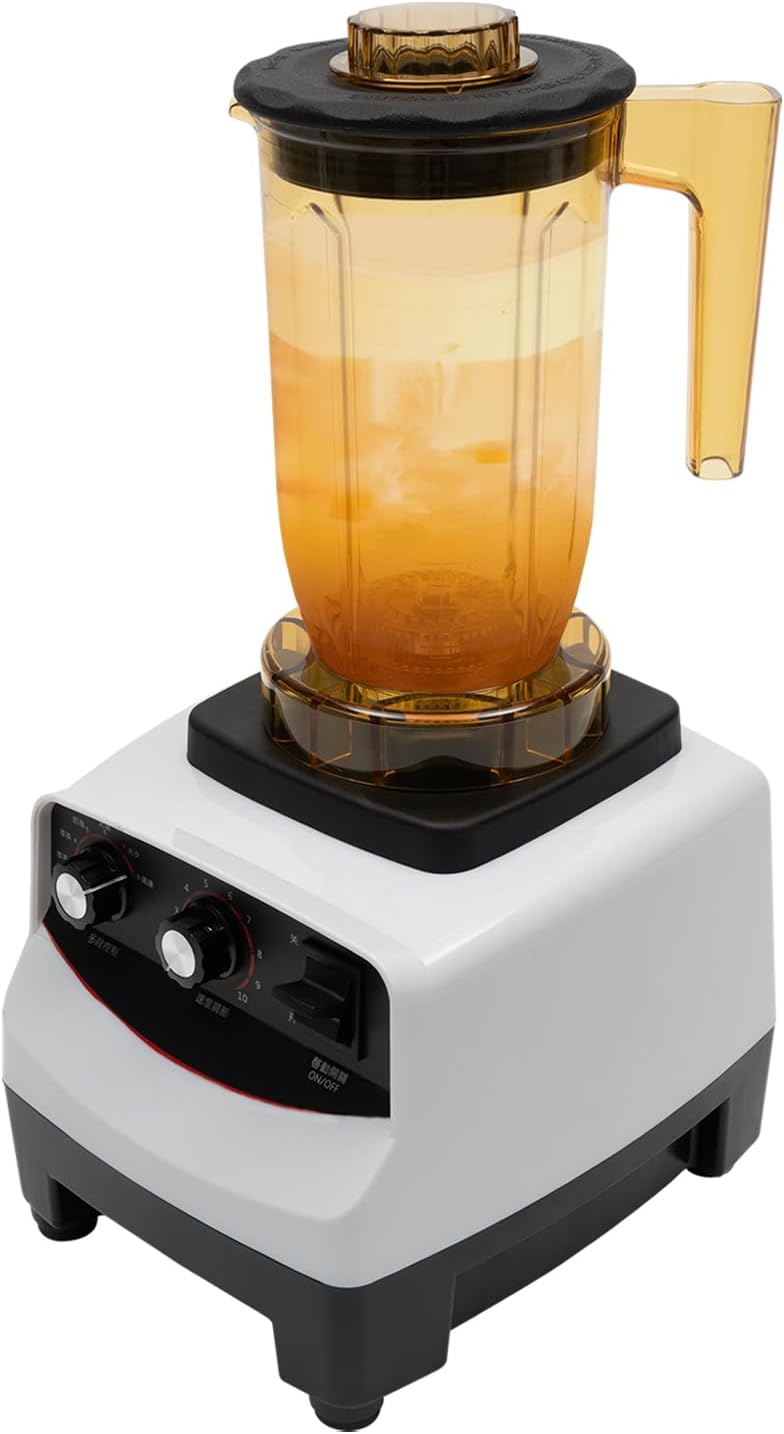 1200ml Multifunction Bubble Tea Blender - 10 Speeds, 4 Cups, 1800W