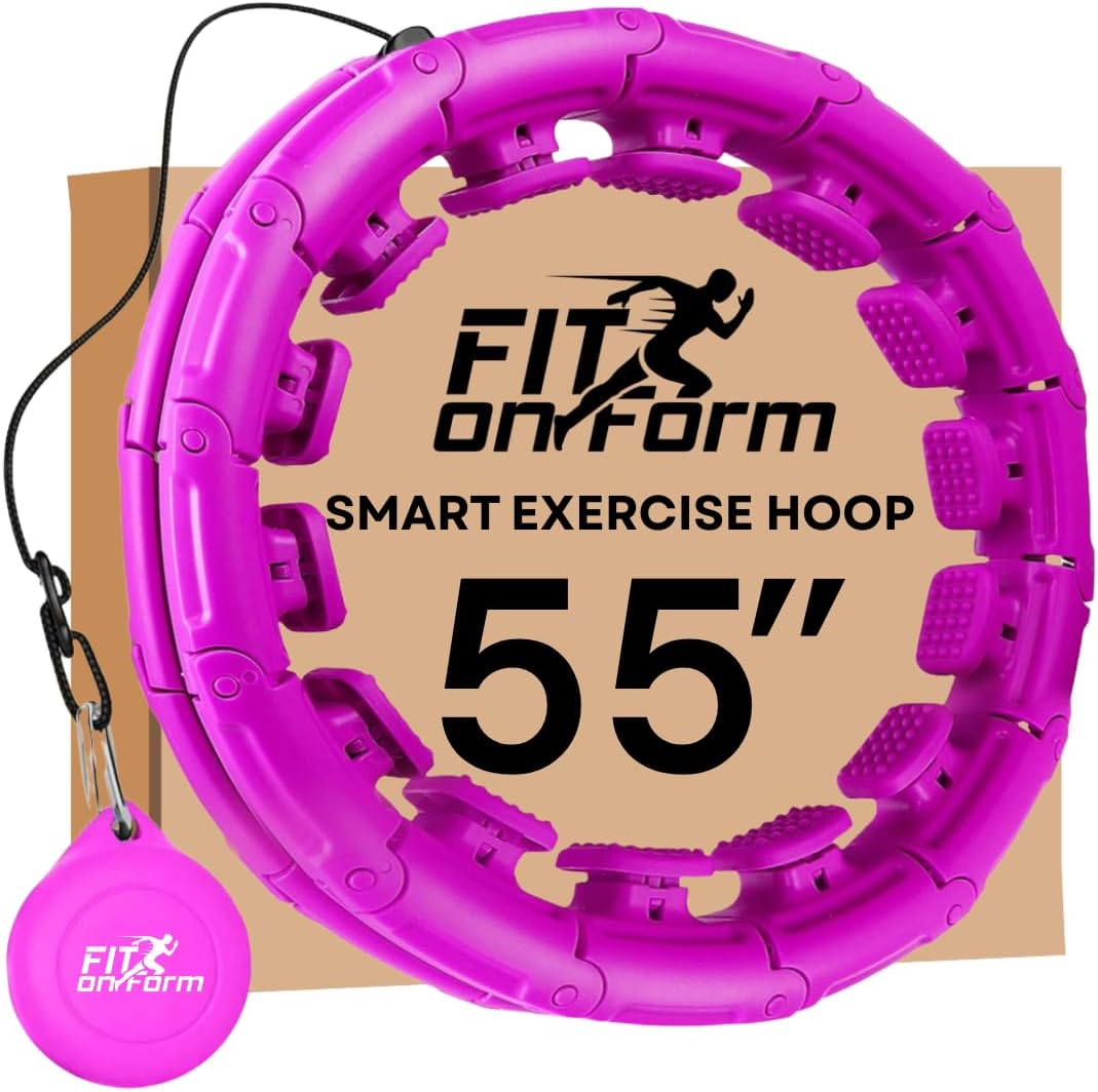 FIT ON FORM Infinity Weighted Hula Hoop for Effective Weight Loss
