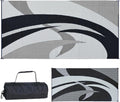 Reversible Camping 9-ft by 18-ft Outdoor Mat - Large, UV Protected