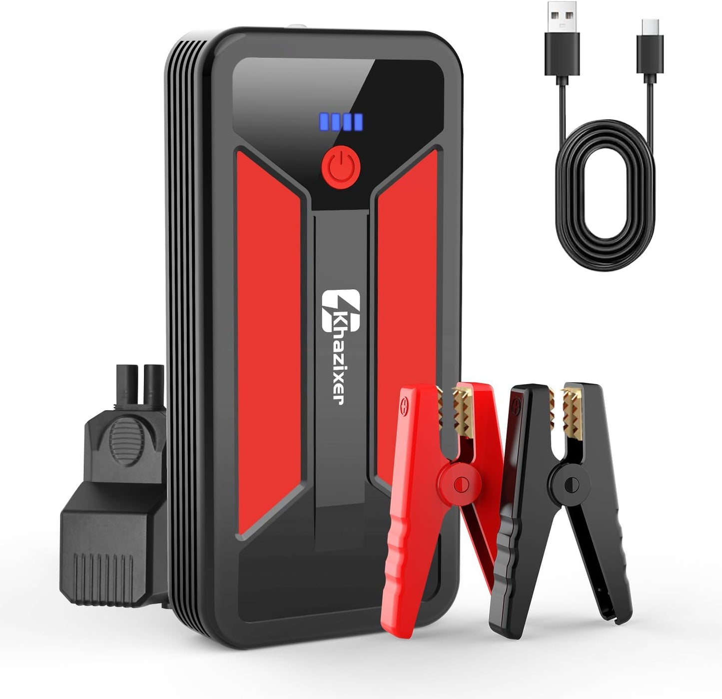 ET02 Car Battery Jump Starter 3000A Peak for 12V Vehicles