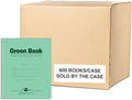Recycled Green Exam Books 600-Pack - Bulk School Test Booklets