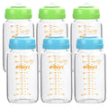 Matyz Glass Breastmilk Storage Bottles 6 Pack - Safe Borosilicate