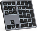 Doohoeek Backlit Bluetooth Numeric Keypad for Laptops - Compact Numpad