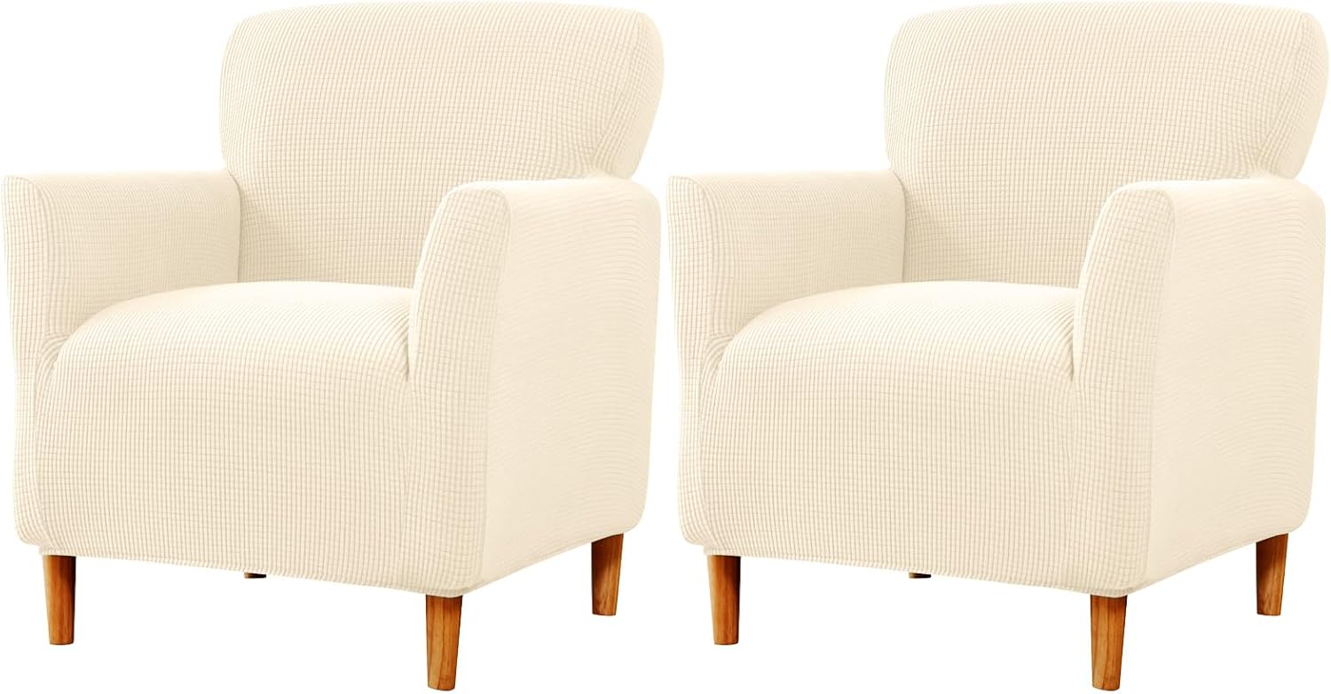 FUANGUI Banquet Armchair Slipcover Waterproof Chair Covers
