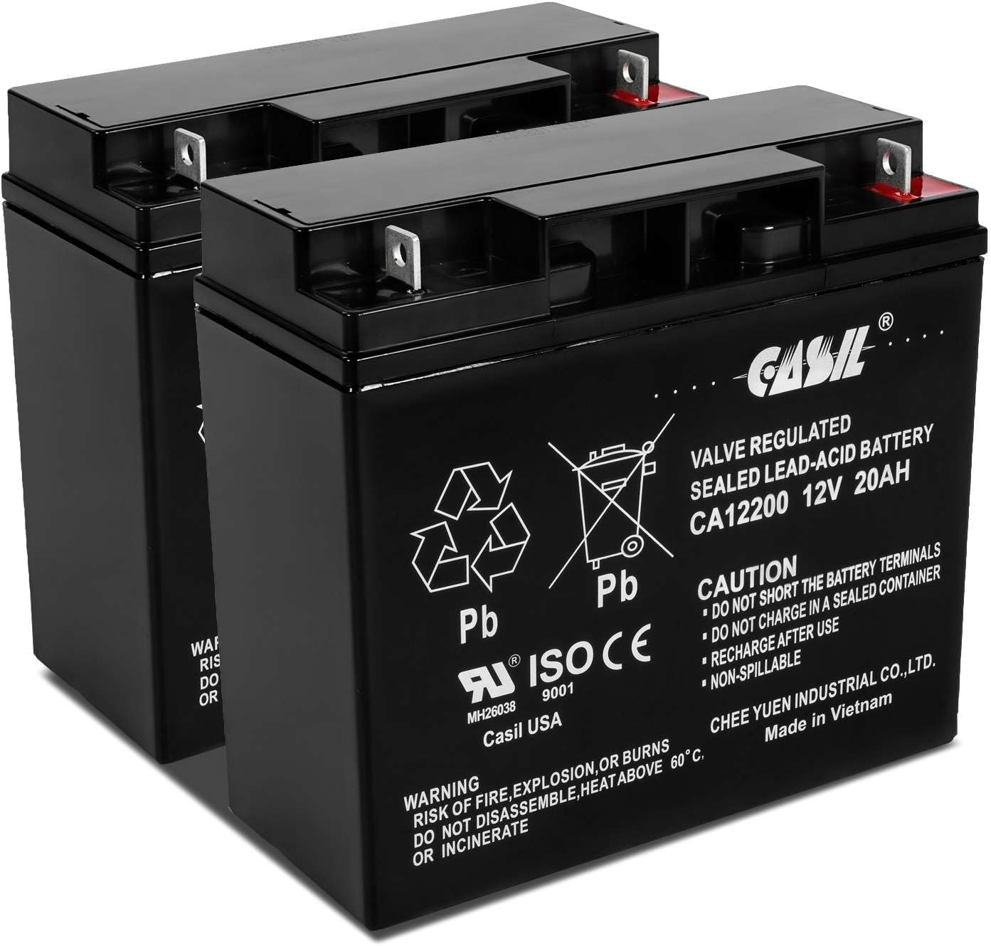 Casil 12V 20Ah Replacement Battery for Go-Go Mobility Devices