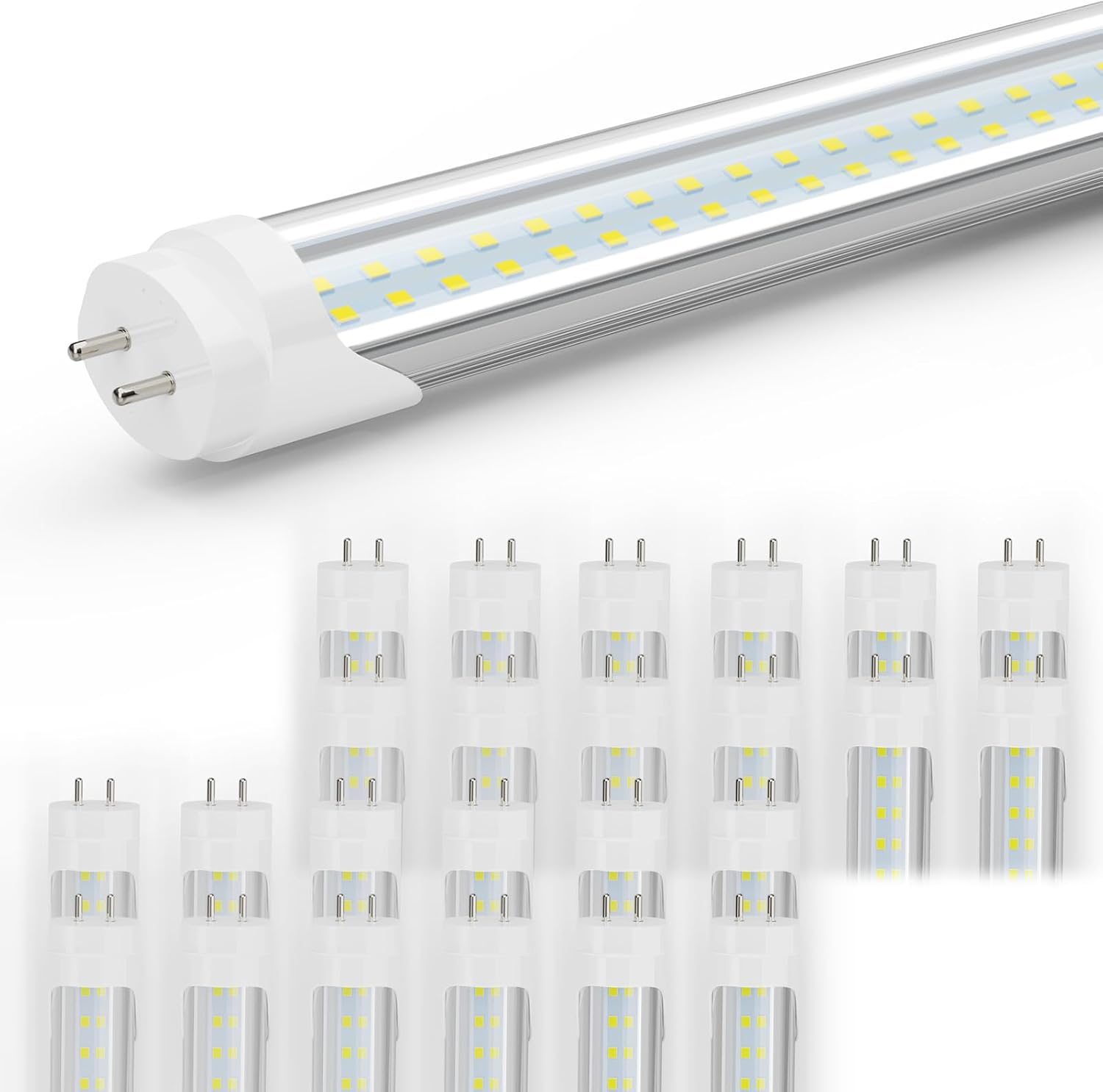 48 Inch LED Bulbs - 25 Pack T8 T10 T12 Replacement for Fluorescent