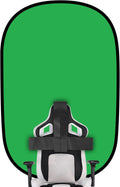 Green Screen Backdrop 58in Portable Chair Screen - Foldable Chroma Key
