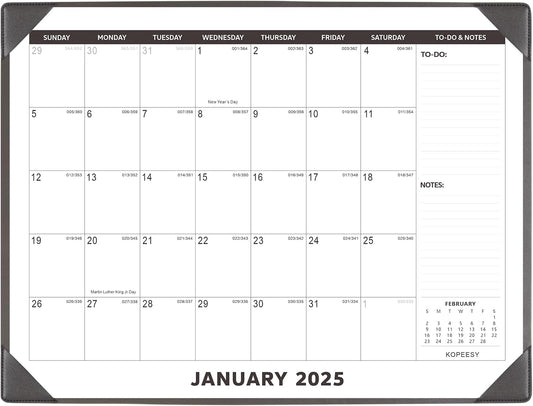 KOPEESY 22x17 Desk Calendar 2025-2026 - Stay Organized!