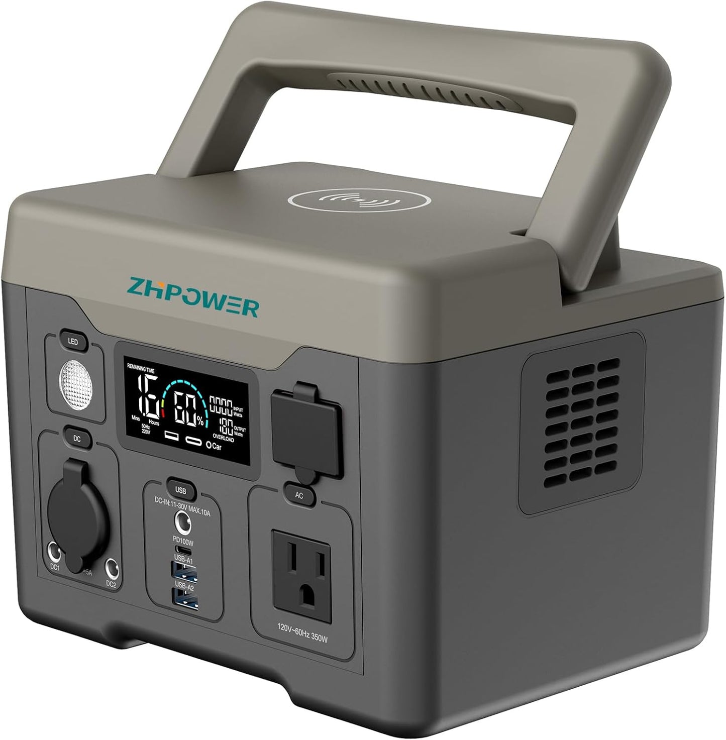 ZHPOWER: Portable 300W Lithium Power Station