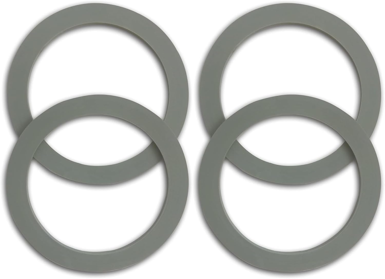 4 Pack Grey Blender Gasket for Osterizer/Oster Blenders - Better Sealing!