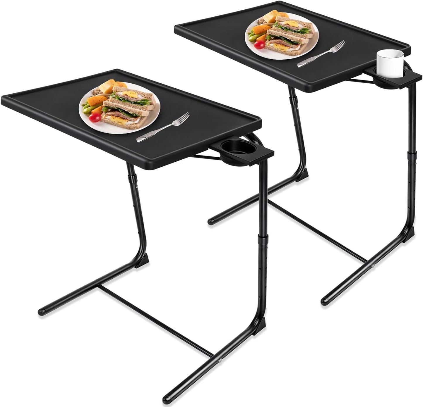 CMOOD Adjustable TV Tray Tables - Ultimate Comfort!