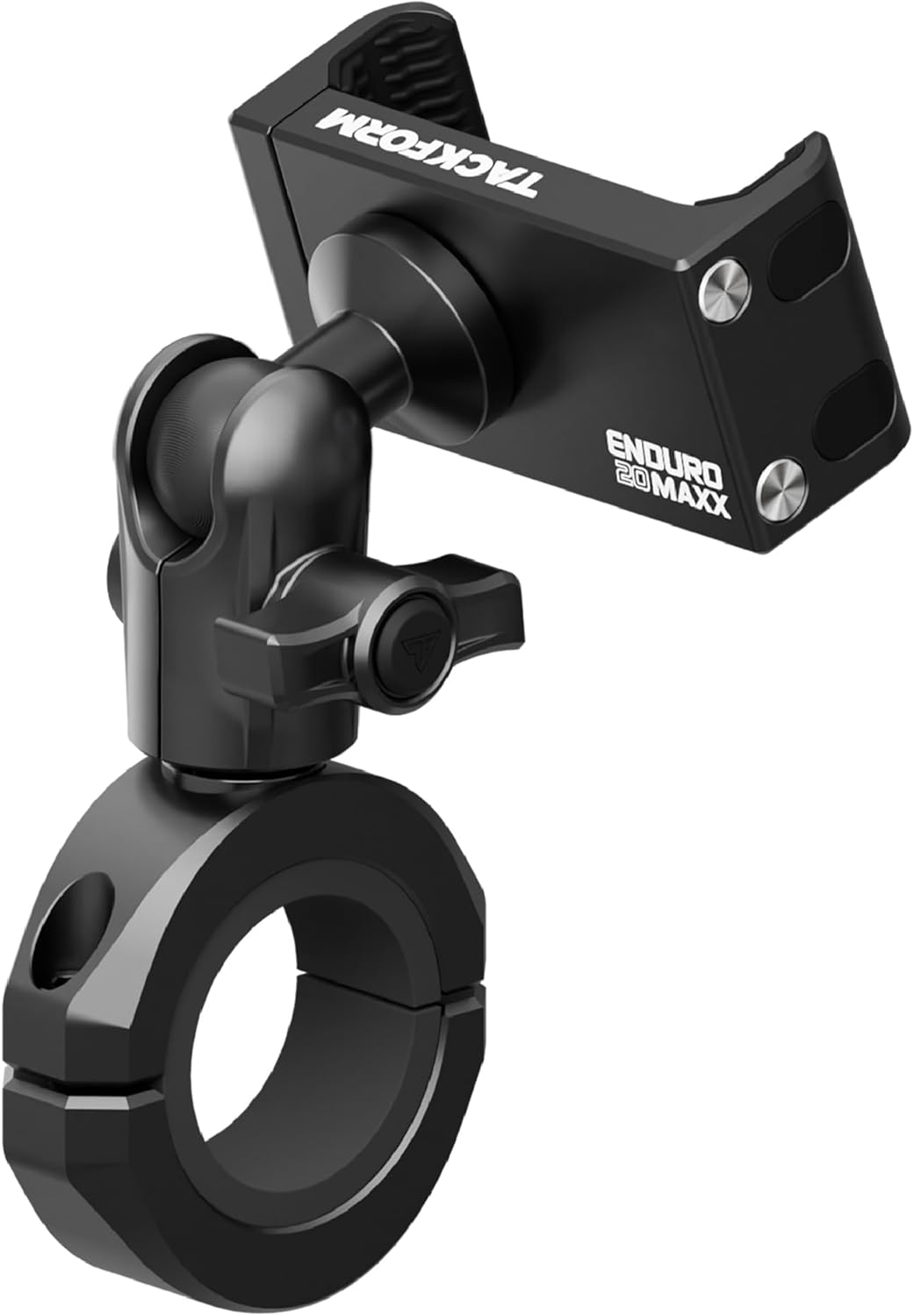 Tackform Black Motorcycle All Metal Phone Mount for Secure Use