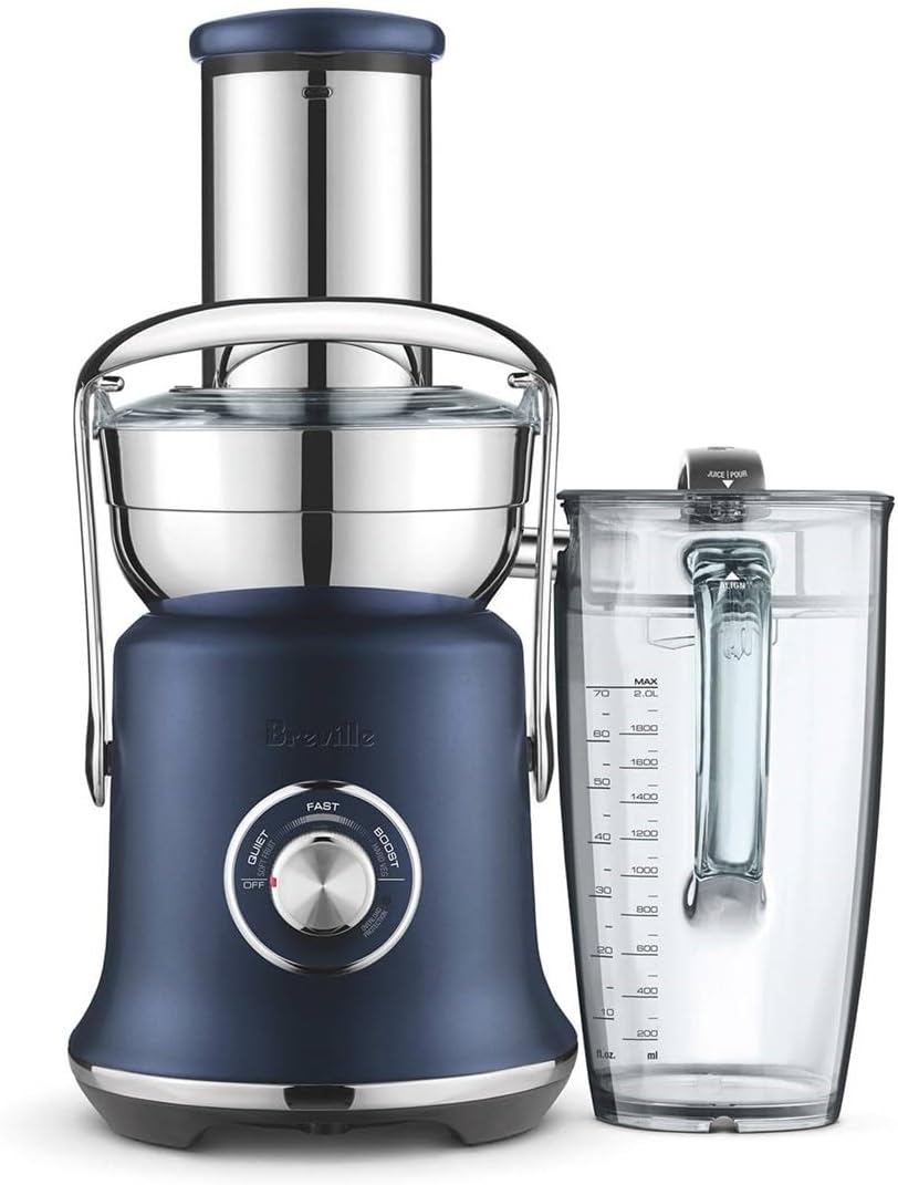Breville Juice Fountain Cold XL BJE830DBL: Fast & Quiet Juicing