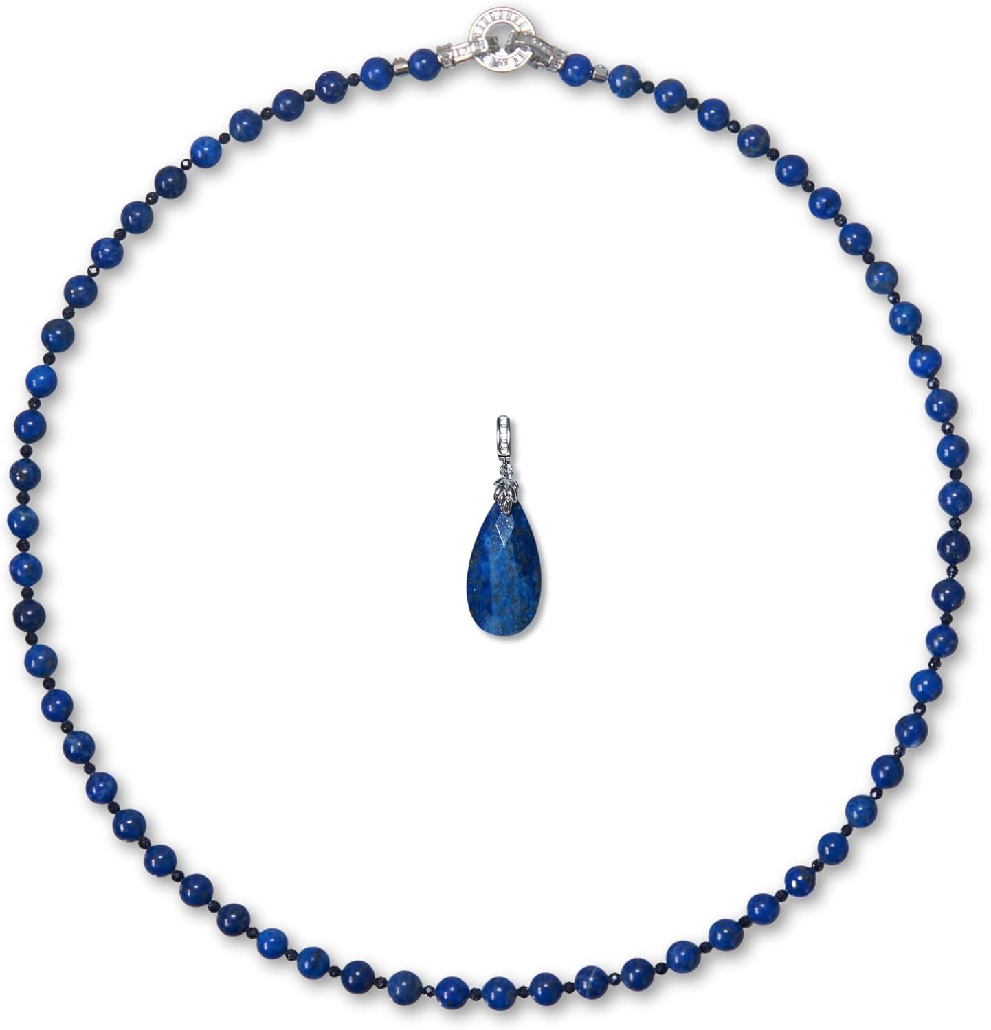 Natural Crystal Stone Beaded Necklace for Unique Style Lovers