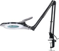 10X LED Magnifying Lamp with Clamp - Bright 2,200 Lumen Daylight