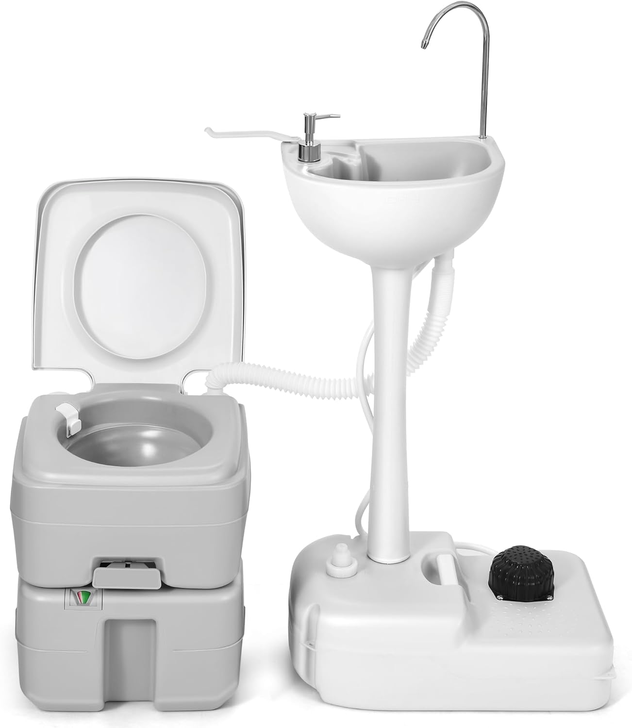 YITAMOTOR 17L Portable Sink & Toilet Combo for Travel