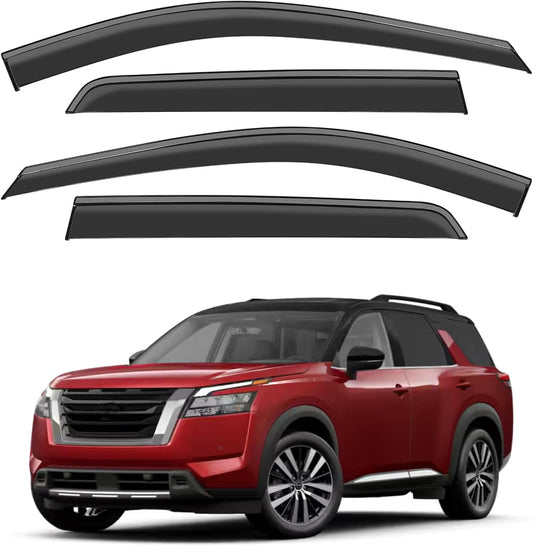 VESUL Tape-On Rain Guards for Nissan Pathfinder 2022-2025