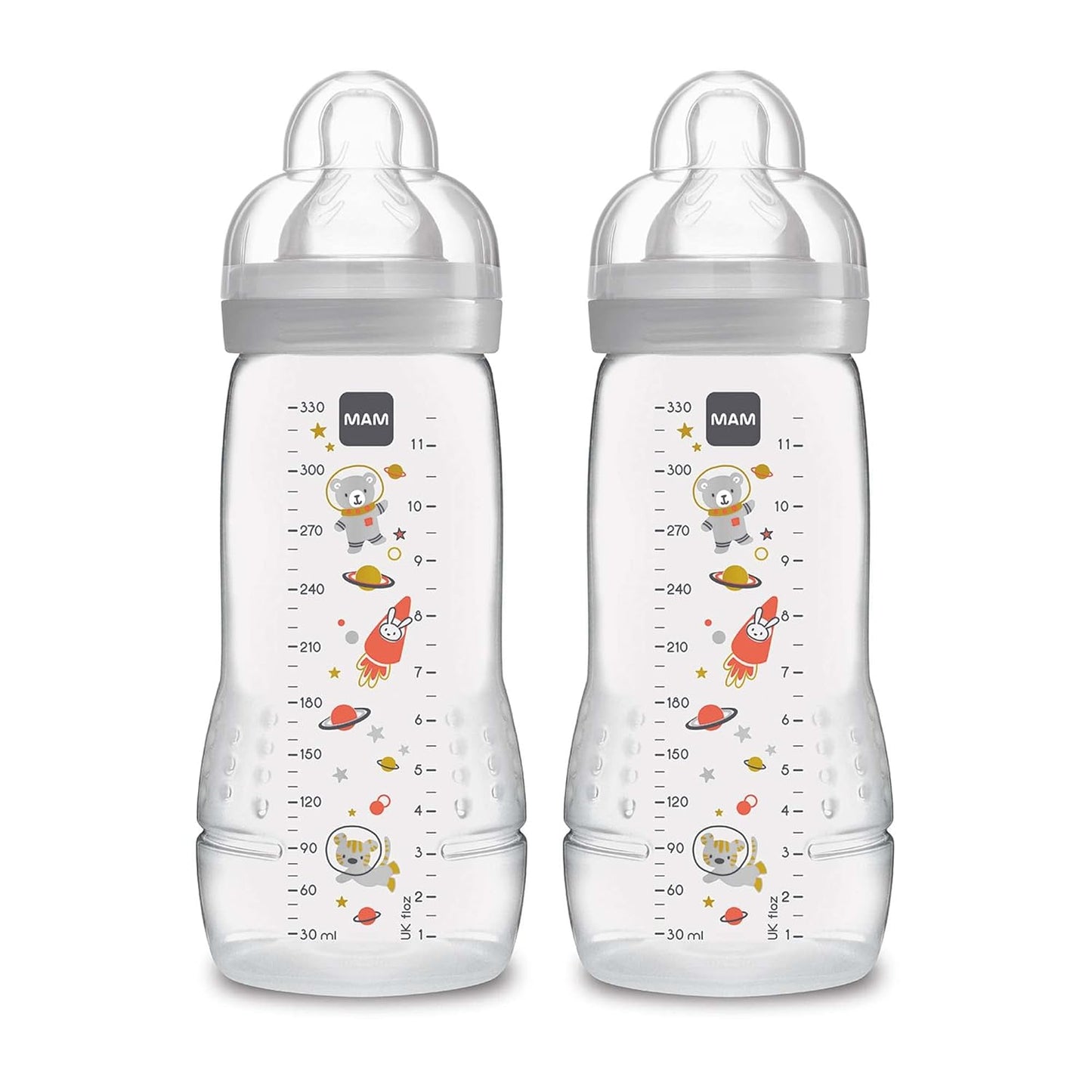 MAM Easy Active 11oz Fast Flow Bottles - Set of 2