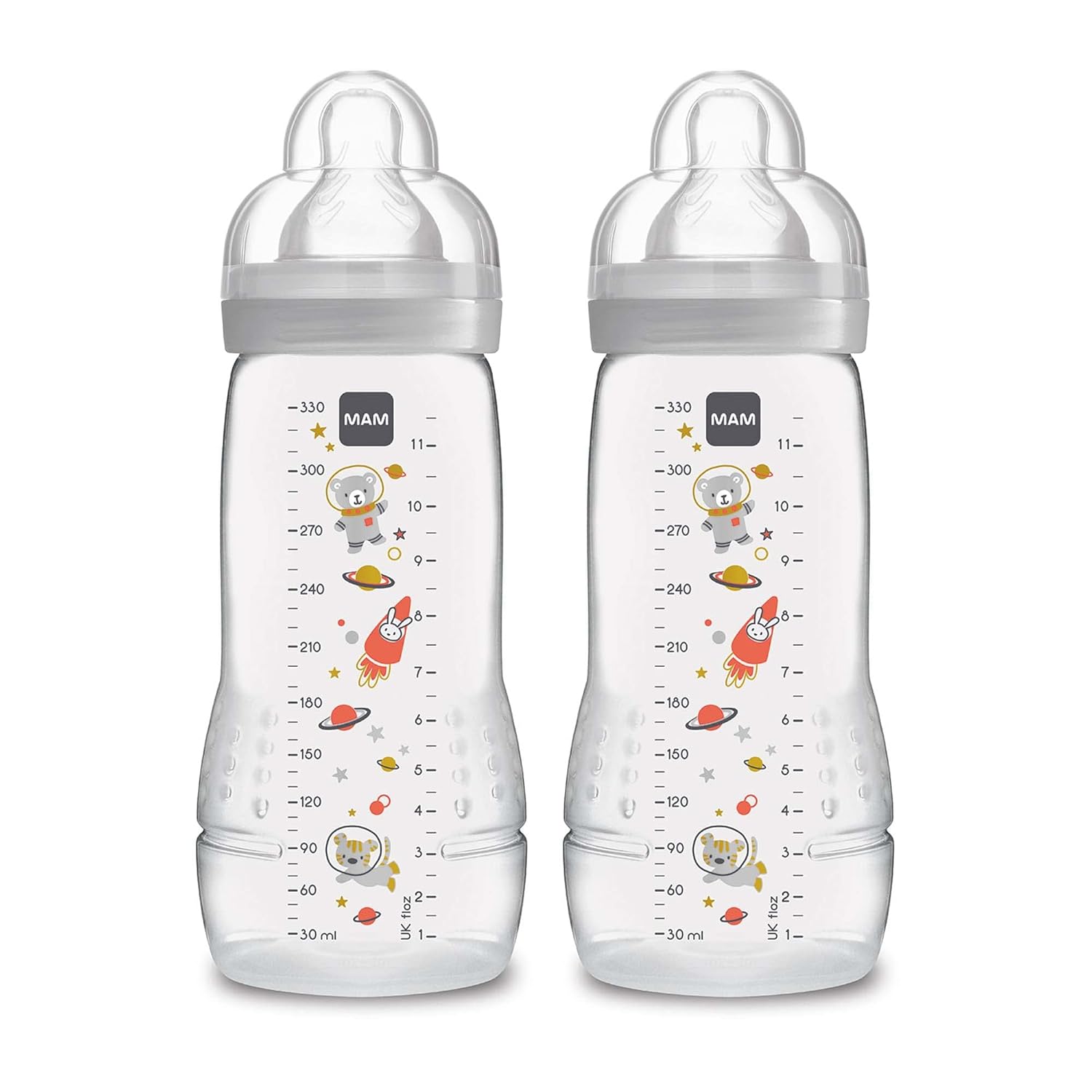 MAM Easy Active 11oz Fast Flow Bottles - Set of 2