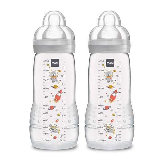 MAM Easy Active 11oz Fast Flow Bottles - Set of 2