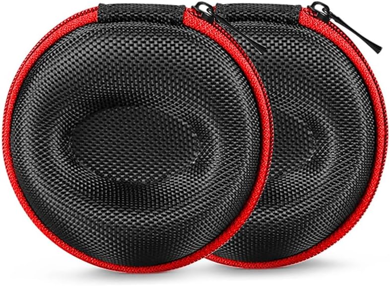 Protective Red Watch Cases for Travel - Set of 2