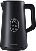 1.5L Electric Kettle Stainless Steel Double Wall - Fast Boil