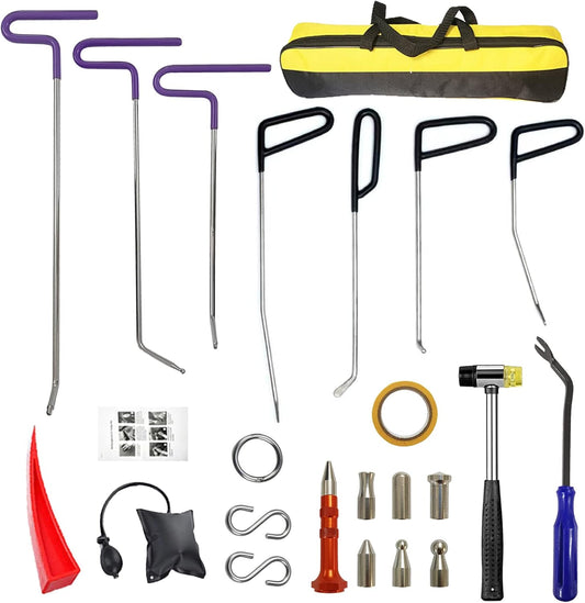 22 Pcs Car Dent Repair Rods for Professional Hail Dent Removal