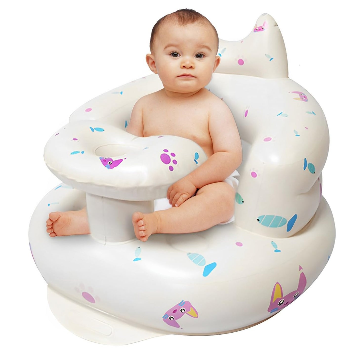 YiYunun Inflatable Baby Seat: Portable Sitting Up Fun