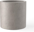 Kante 15.7in Dia Round Concrete Planter for Indoor Outdoor Use