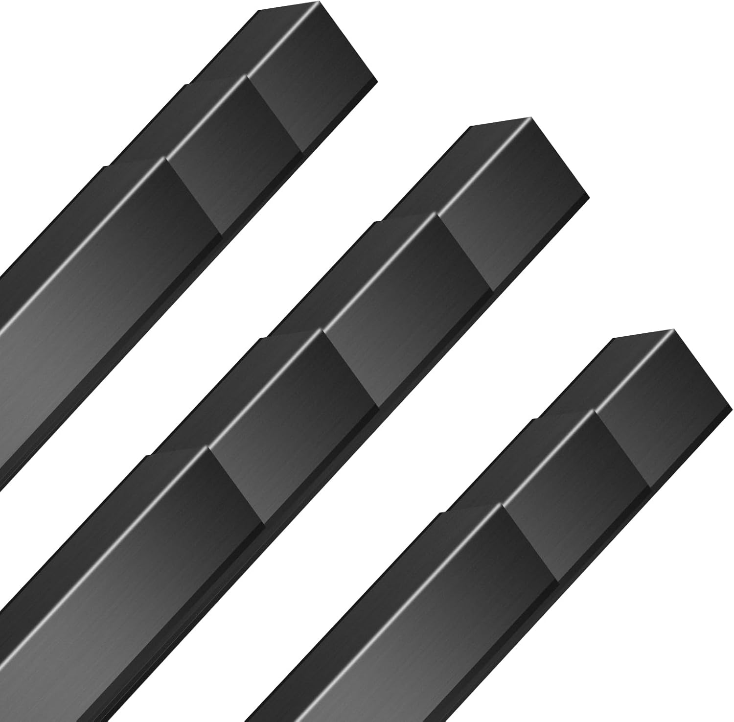 10PCS Black Aluminium Wall Corner Protector Guard for Edges