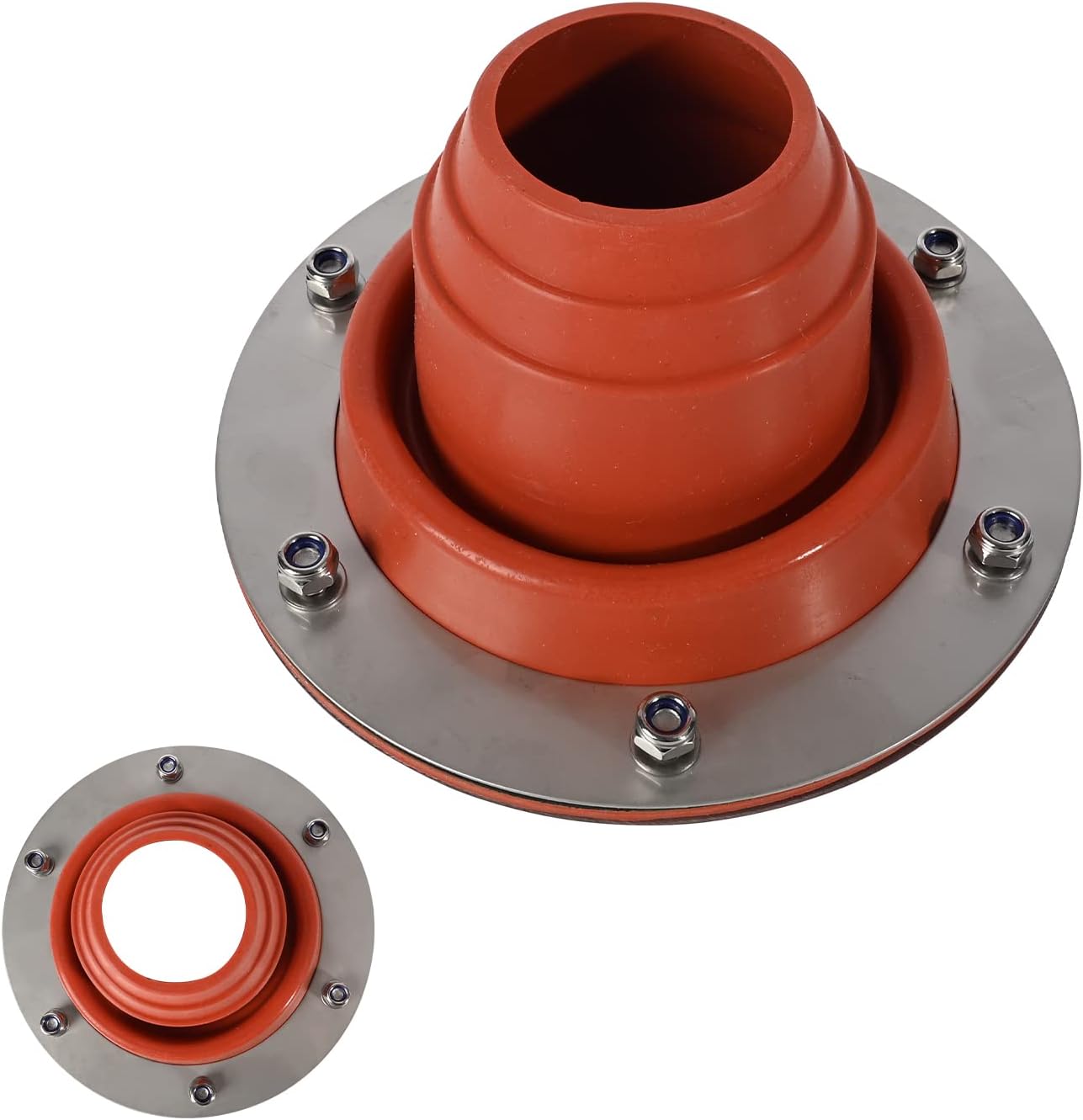 High Temp Stove Jack Kit - Silicone Roof Flue Boot