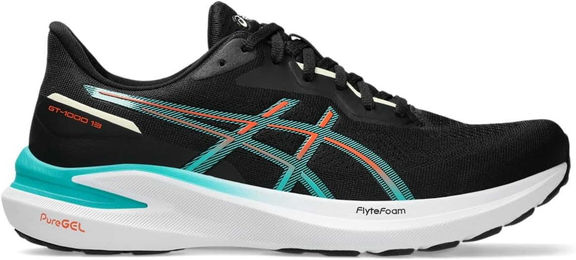 ASICS Men's GT-1000 13 Running Shoes for Comfort and Stability