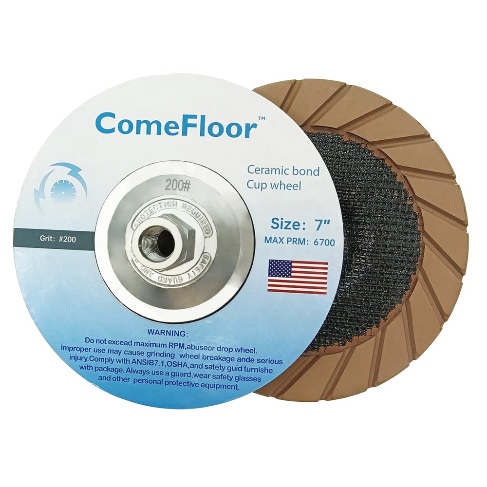 Concrete Grinding Cup Wheel 7in Ceramic Diamond for Floor Use