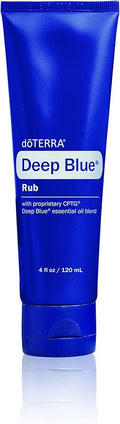 DoTerra Deep Blue Rub - Cooling and Soothing Topical Cream 4 oz