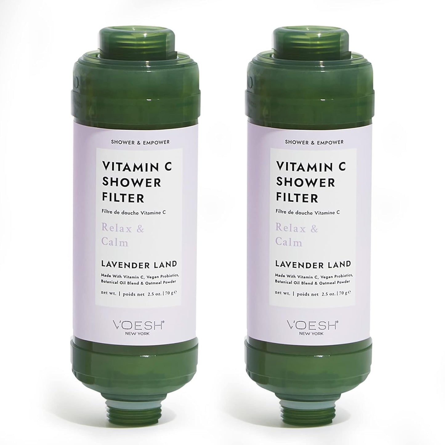 VOESH Vitamin C Shower Filter for Spa-Like Aromatherapy Experience