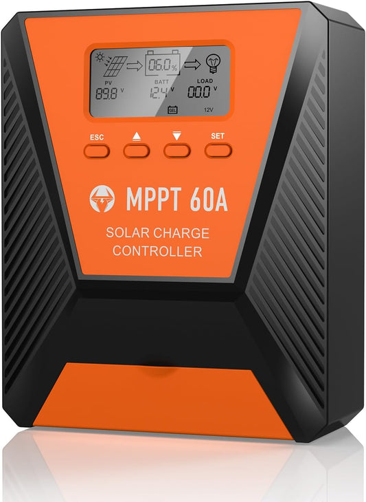 60A MPPT Solar Charge Controller for Efficient Battery Charging