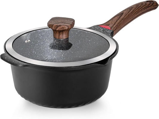VINCHEF Nonstick Stockpot 4 Quart for All Cooking Needs