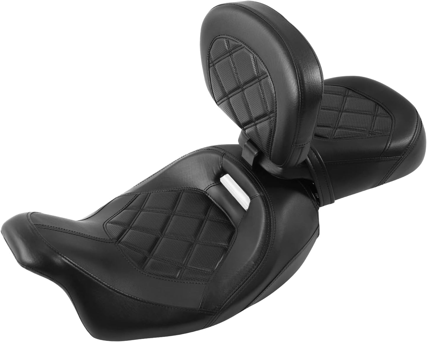 TCT-MOTORPARTS Low-Profile Driver Passenger Seat for Harley