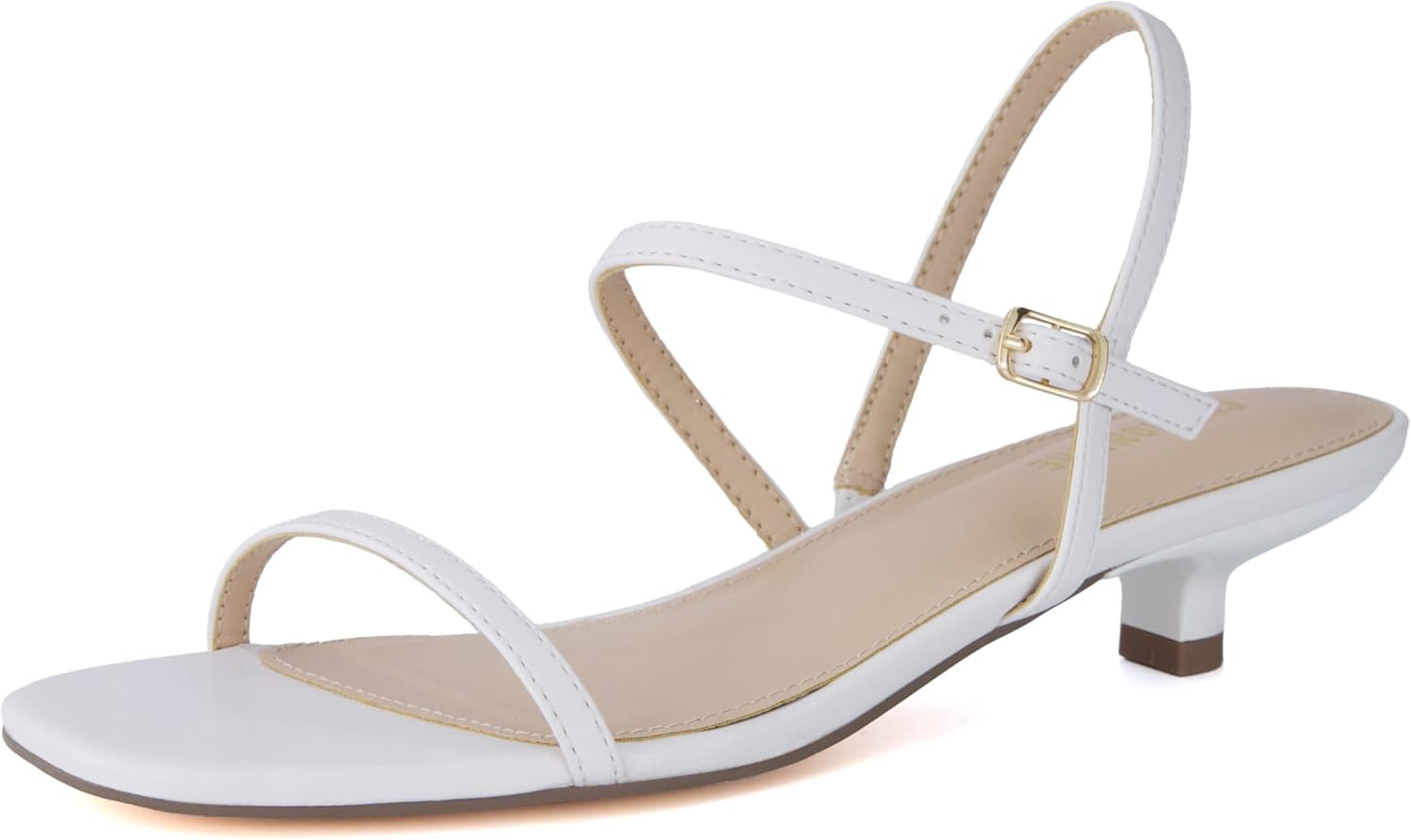 CUSHIONAIRE Soprano Womens One Band Kitten Heel Sandal Review