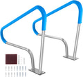 VEVOR Pool Handrail 48x36in Stainless Steel Safety Railing