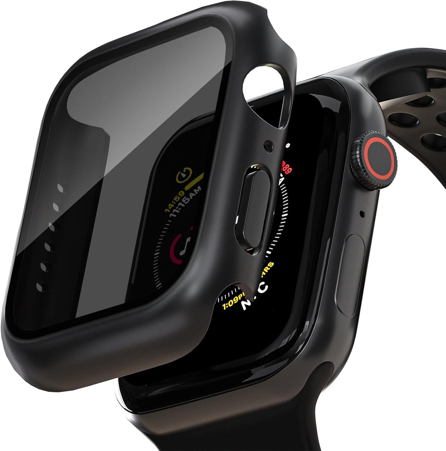 Privacy Glass Apple Watch Case - Anti-Spy Protection
